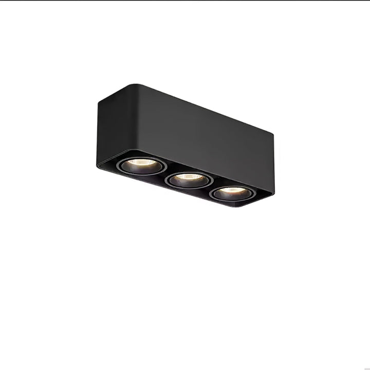 Solara Projecteur Encastré Jumeau LED Angulaire Minimaliste - Neutralighting