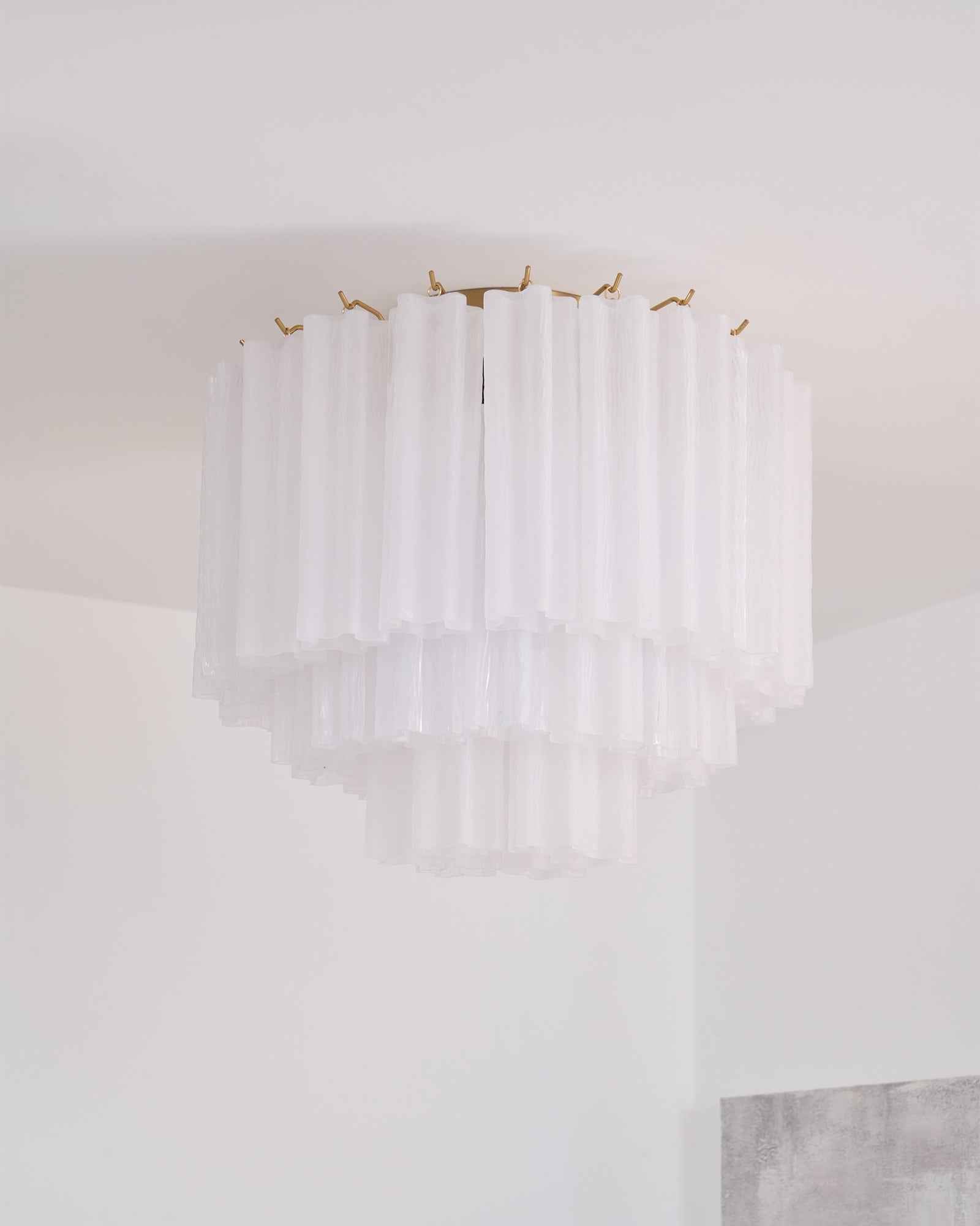 Aurora Verre 50cm Blanc LED
