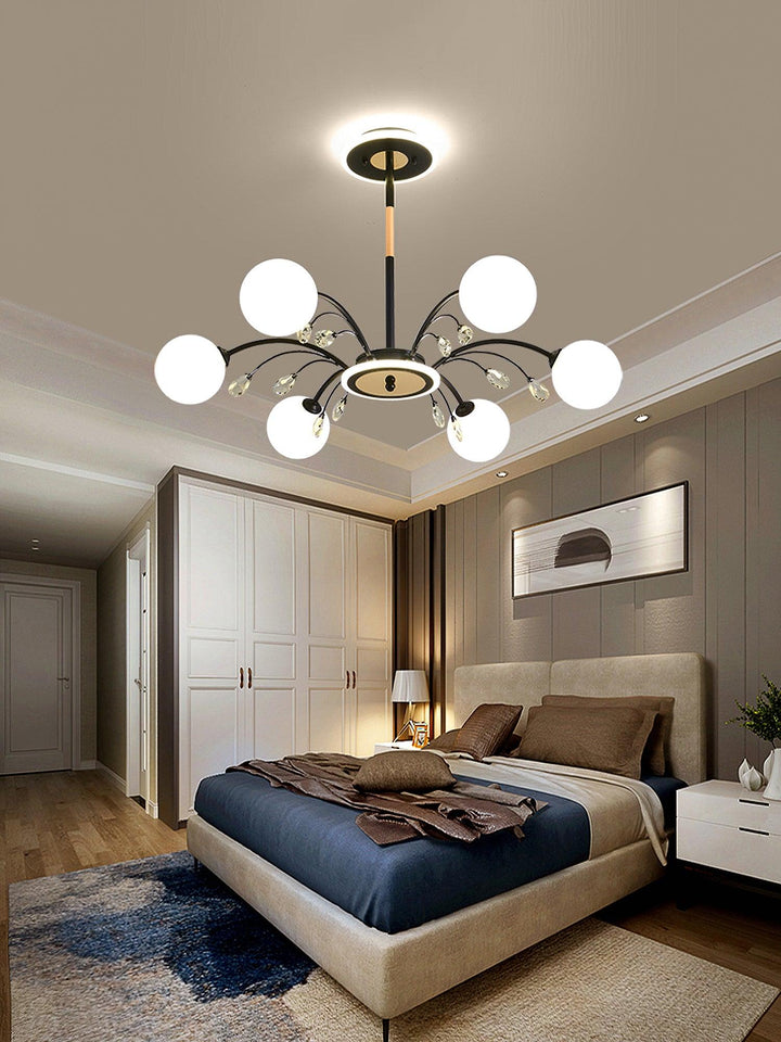 Lustra Suspension en Verre Goutte de Pluie - Neutralighting