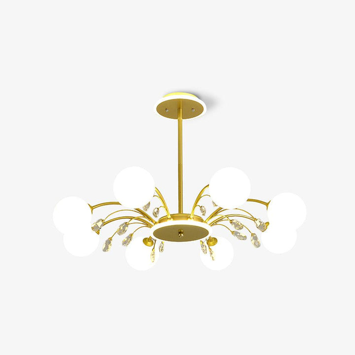 Lustra Suspension en Verre Goutte de Pluie - Neutralighting