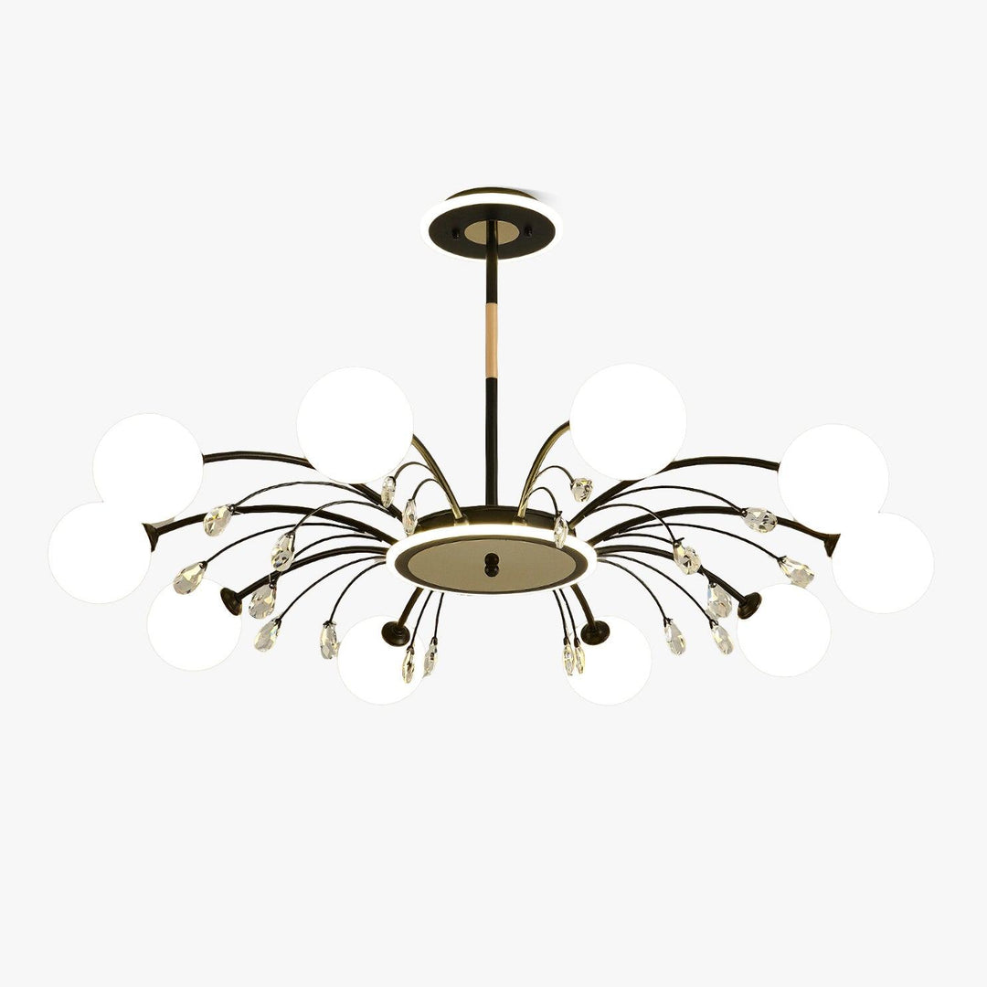 Lustra Suspension en Verre Goutte de Pluie - Neutralighting