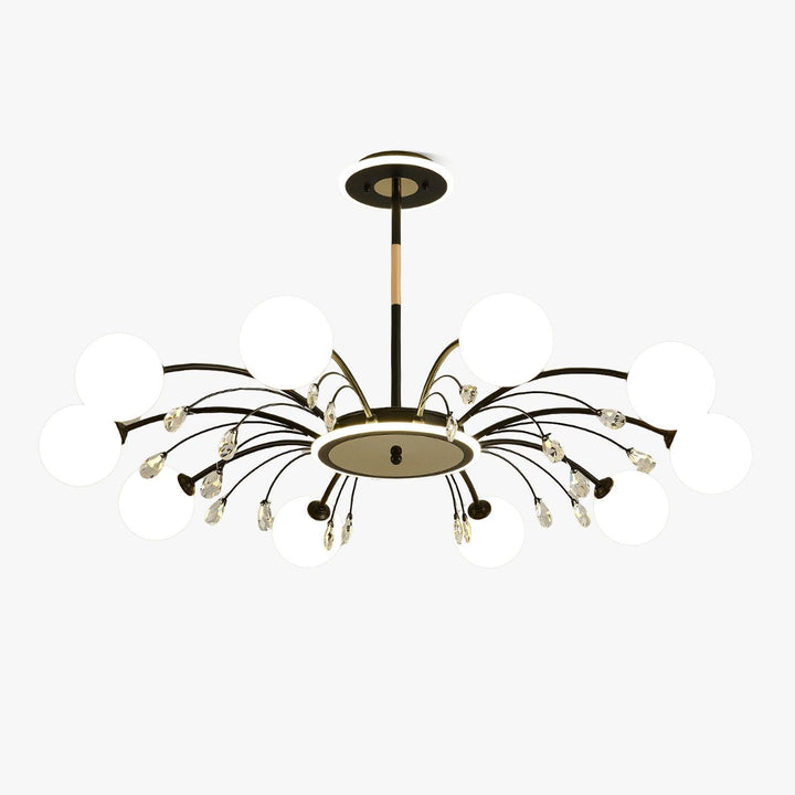 Lustra Suspension en Verre Goutte de Pluie - Neutralighting