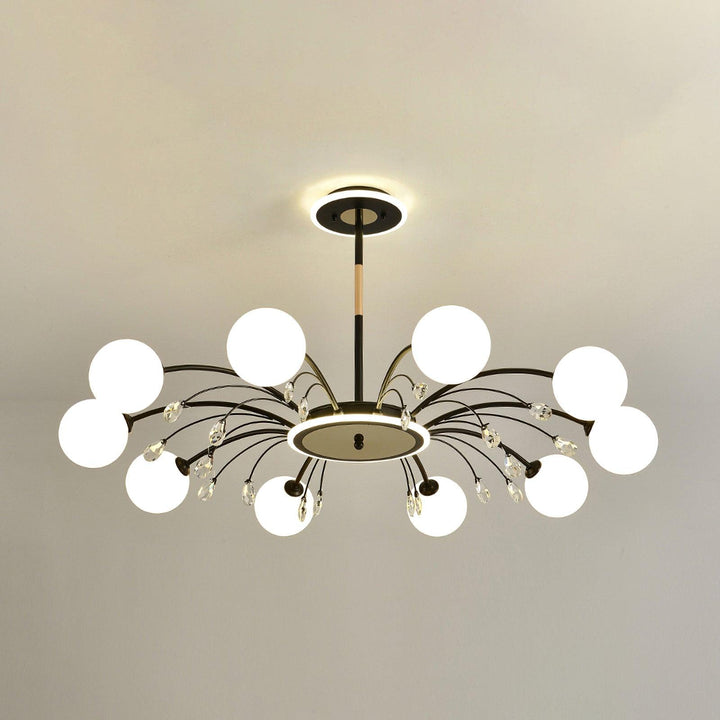 Lustra Suspension en Verre Goutte de Pluie - Neutralighting