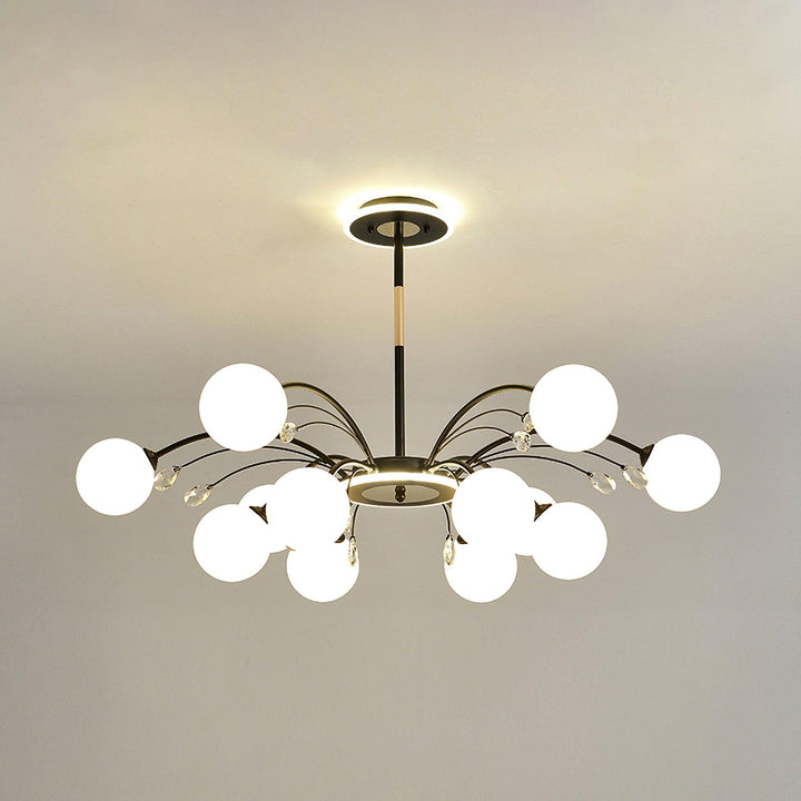 Lustra Suspension en Verre Goutte de Pluie - Neutralighting