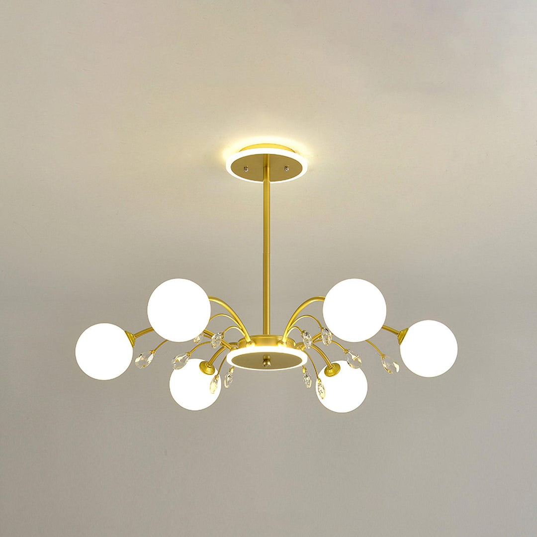 Lustra Suspension en Verre Goutte de Pluie - Neutralighting