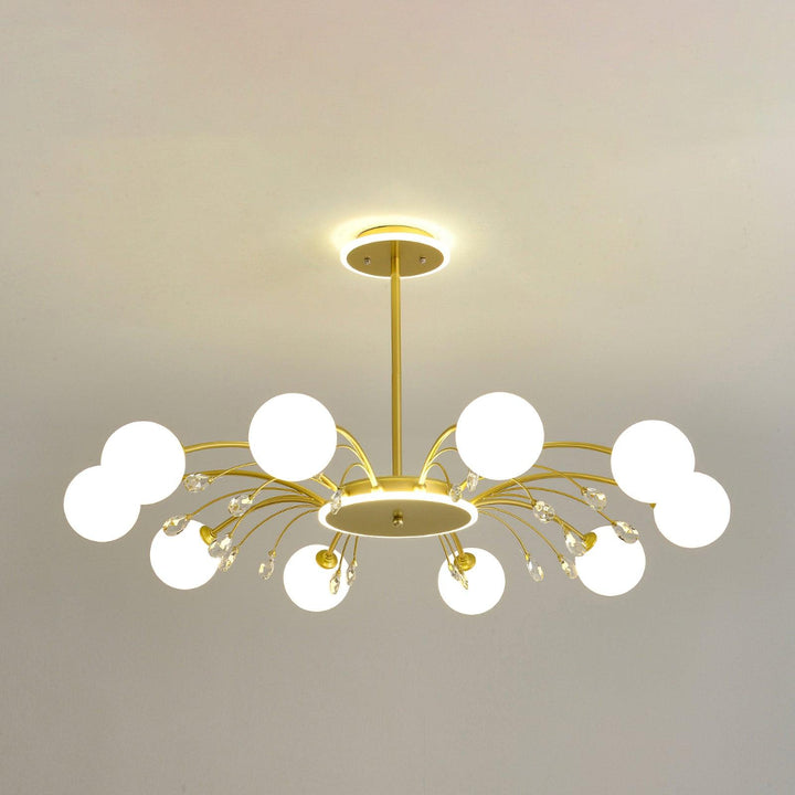Lustra Suspension en Verre Goutte de Pluie - Neutralighting
