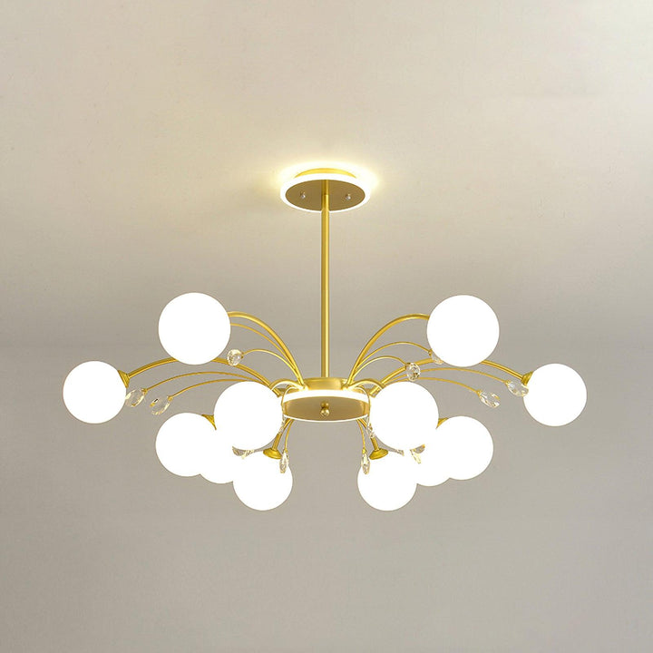 Lustra Suspension en Verre Goutte de Pluie - Neutralighting