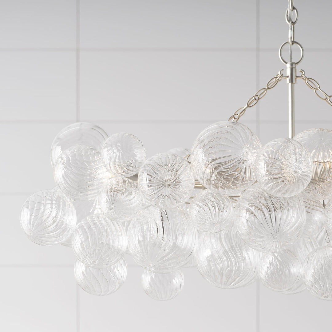Aurora Lustre Moderne en Verre Boule Bulle - Neutralighting