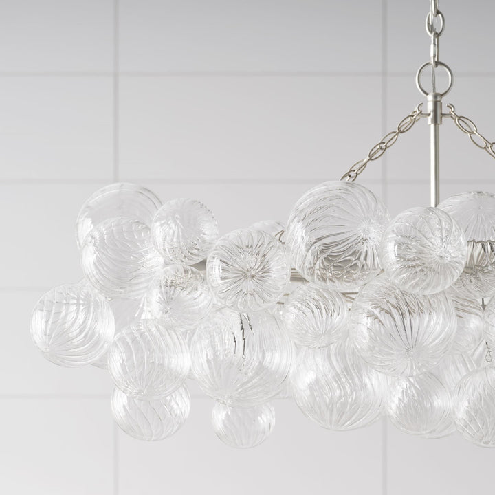 Aurora Lustre Moderne en Verre Boule Bulle - Neutralighting
