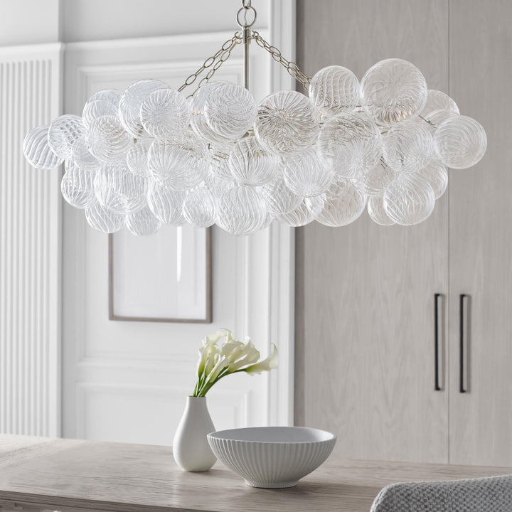 Aurora Lustre Moderne en Verre Boule Bulle - Neutralighting