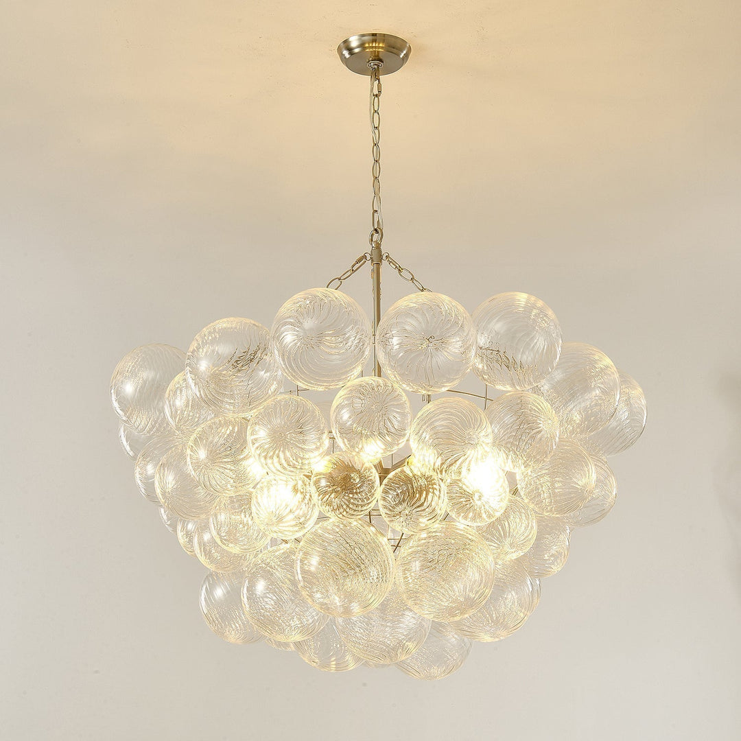 Aurora Lustre Moderne en Verre Boule Bulle - Neutralighting