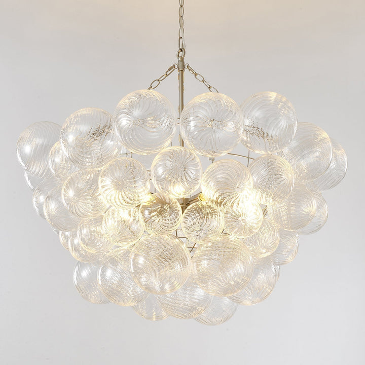 Aurora Lustre Moderne en Verre Boule Bulle - Neutralighting