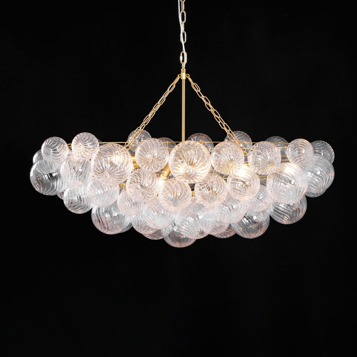 Aurora Lustre Moderne en Verre Boule Bulle - Neutralighting