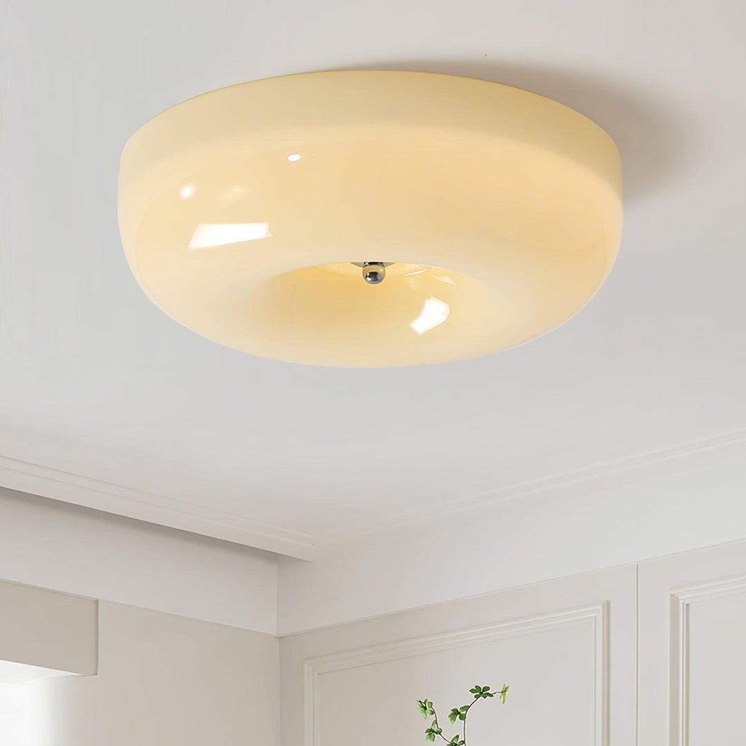Ulsolir Plafonnier En Verre à Bouton Artistique De Qualité Supérieure - Neutralighting