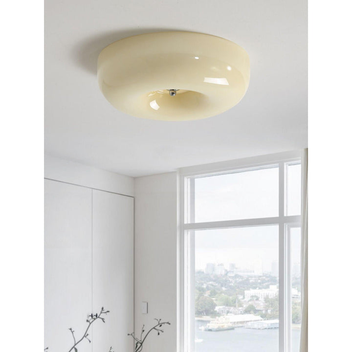 Ulsolir Plafonnier En Verre à Bouton Artistique De Qualité Supérieure - Neutralighting