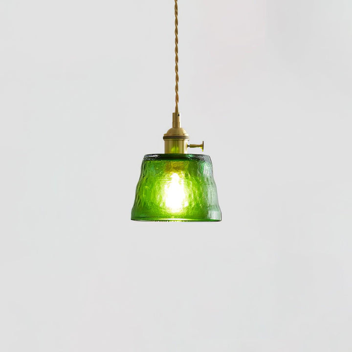 Lustra Suspension Lampe en Cuivre et Verre - Neutralighting