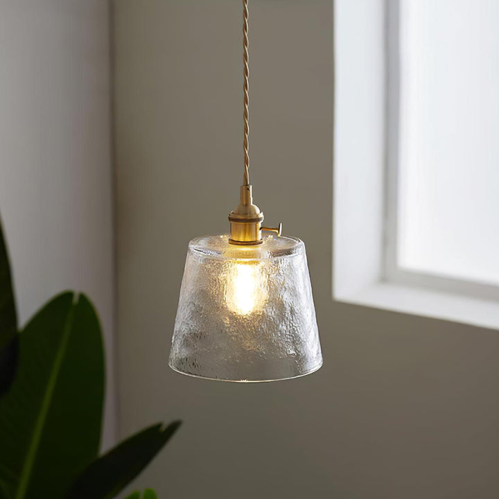 Lustra Suspension Lampe en Cuivre et Verre - Neutralighting