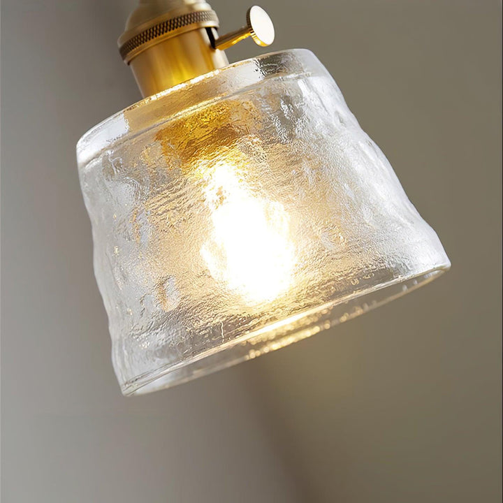 Lustra Suspension Lampe en Cuivre et Verre - Neutralighting