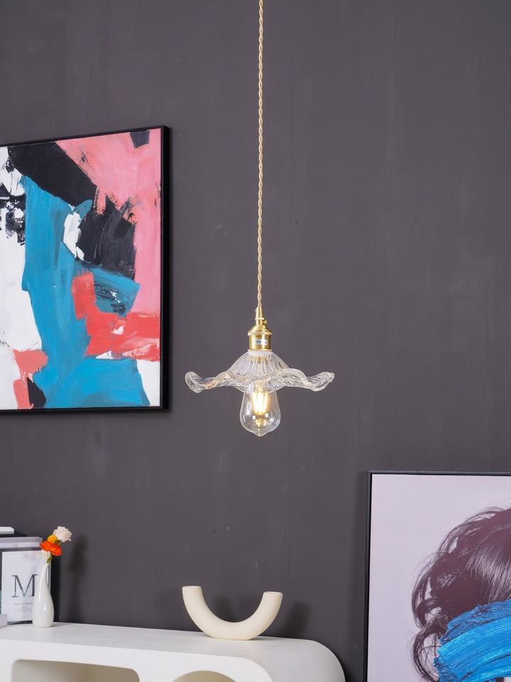 Daphne Lampe Pendante Fleur en Verre Moderne - Neutralighting