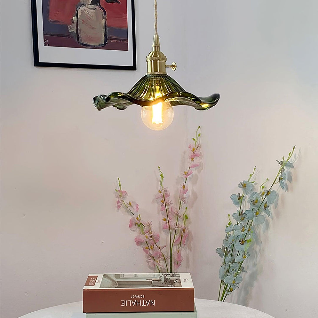 Daphne Lampe Pendante Fleur en Verre Moderne - Neutralighting