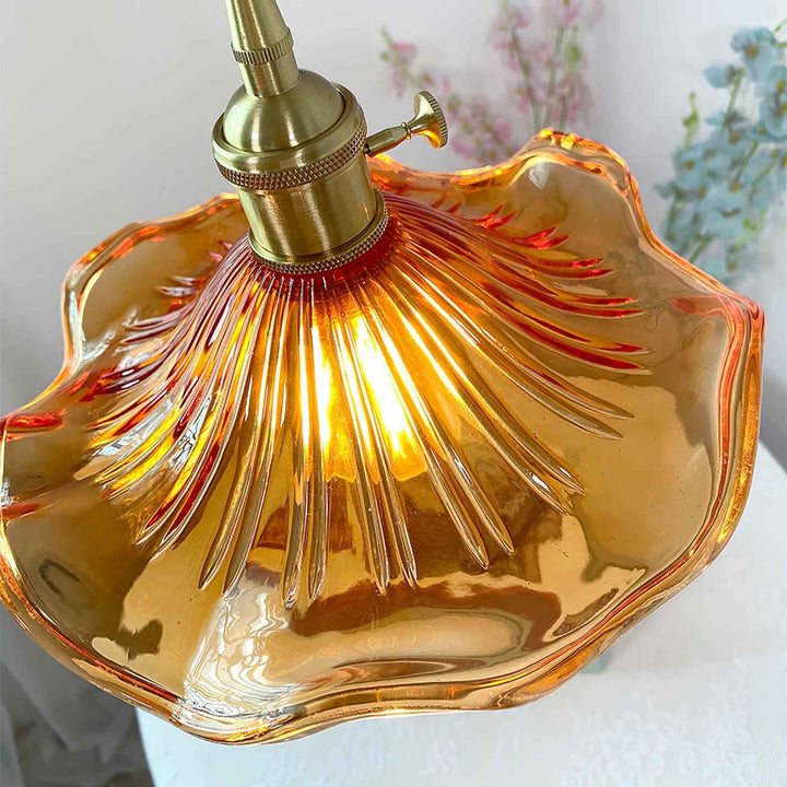 Nerisse Suspension en Verre et Laiton Vintage - Neutralighting