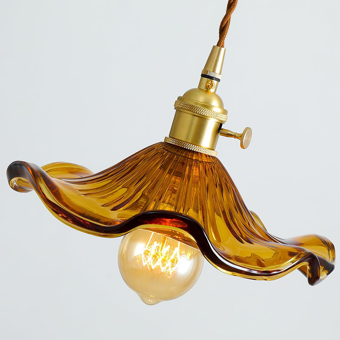 Daphne Lampe Pendante Fleur en Verre Moderne - Neutralighting
