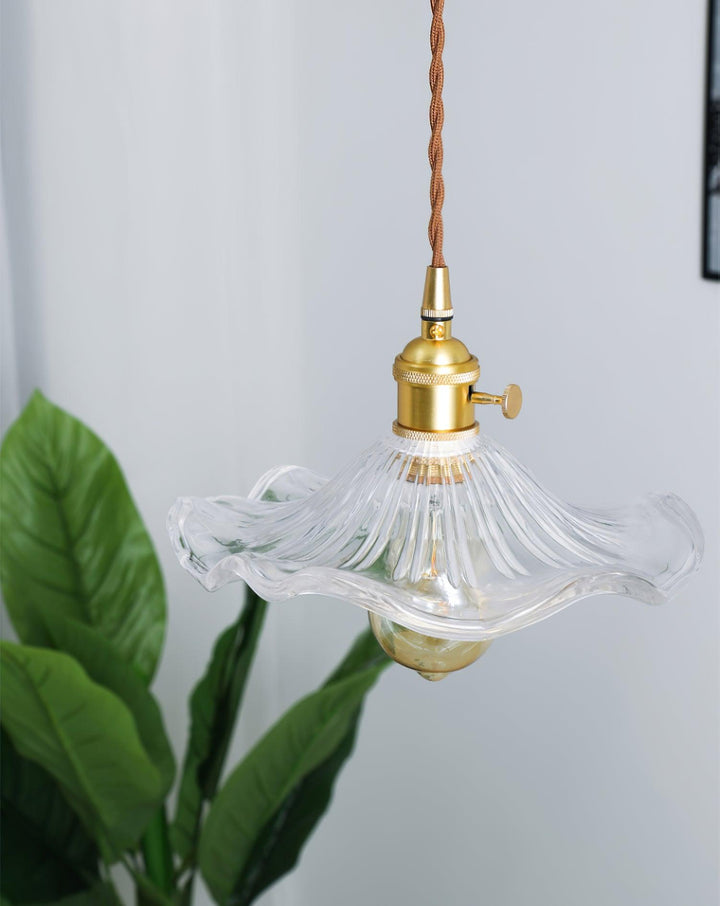 Daphne Lampe Pendante Fleur en Verre Moderne - Neutralighting