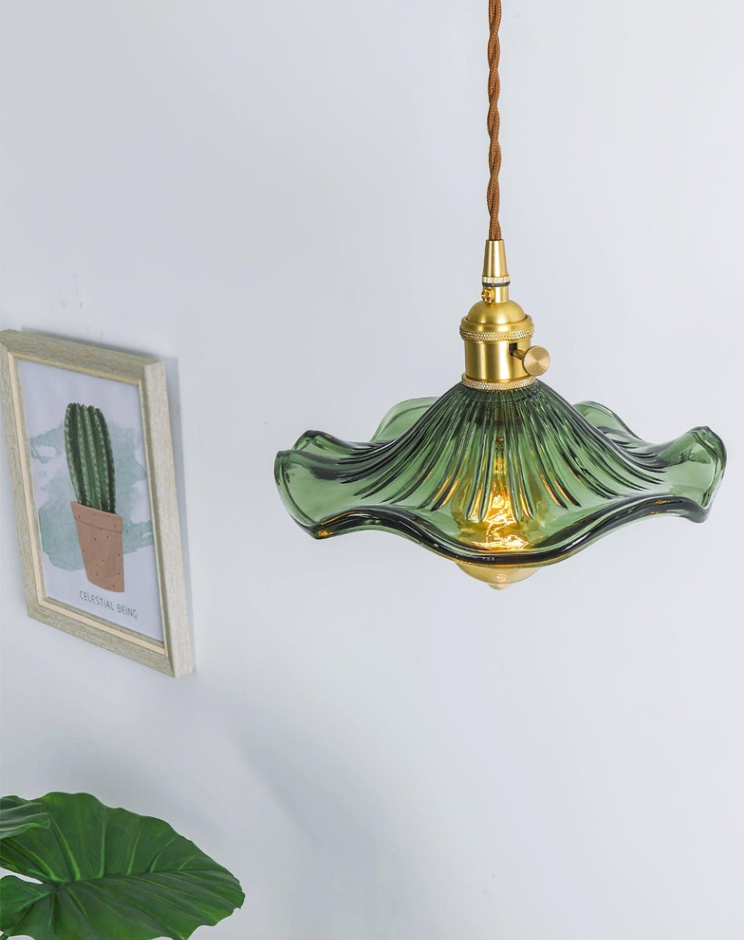 Daphne Lampe Pendante Fleur en Verre Moderne - Neutralighting