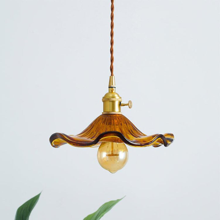 Daphne Lampe Pendante Fleur en Verre Moderne - Neutralighting