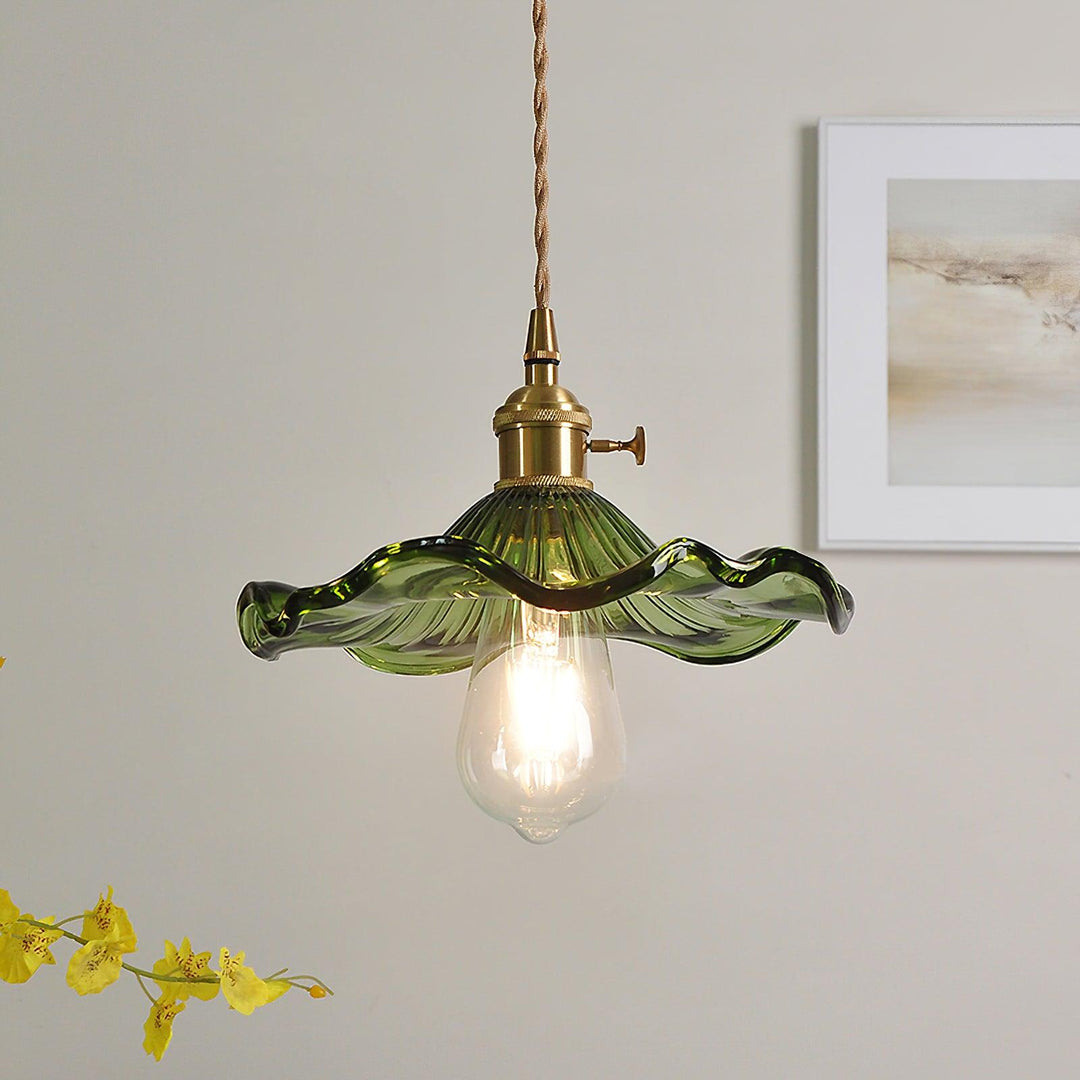 Daphne Lampe Pendante Fleur en Verre Moderne - Neutralighting