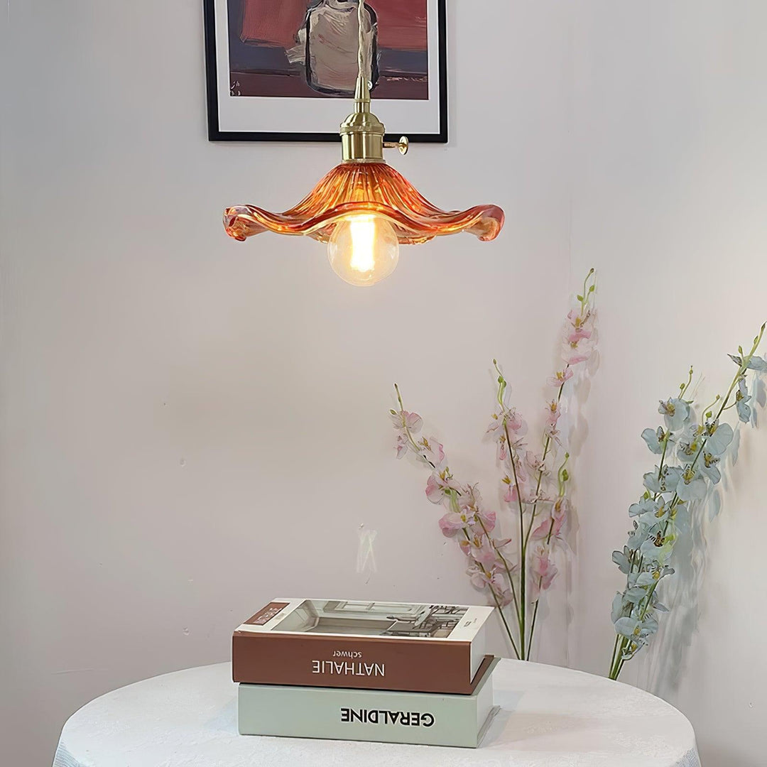 Daphne Lampe Pendante Fleur en Verre Moderne - Neutralighting
