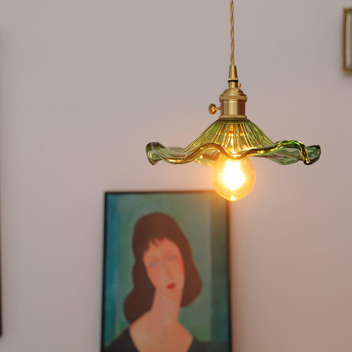 Daphne Lampe Pendante Fleur en Verre Moderne - Neutralighting
