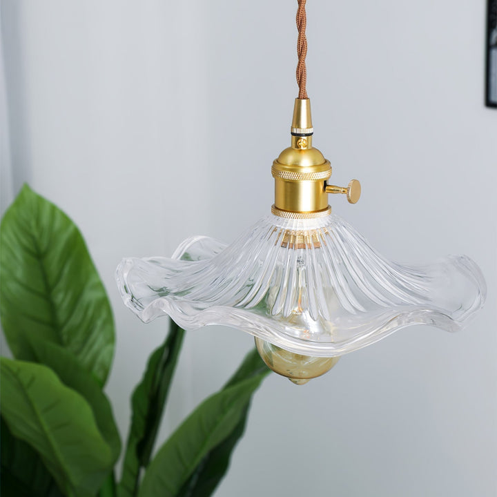 Daphne Lampe Pendante Fleur en Verre Moderne - Neutralighting