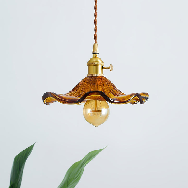 Daphne Lampe Pendante Fleur en Verre Moderne - Neutralighting