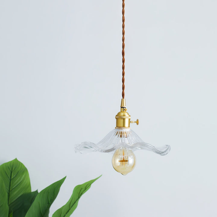 Daphne Lampe Pendante Fleur en Verre Moderne - Neutralighting