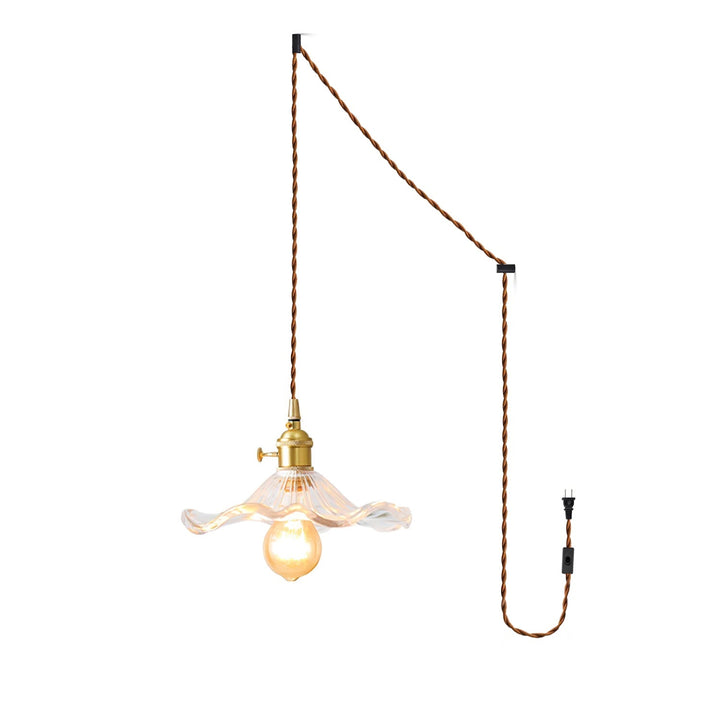 Daphne Lampe Pendante Fleur en Verre Moderne - Neutralighting