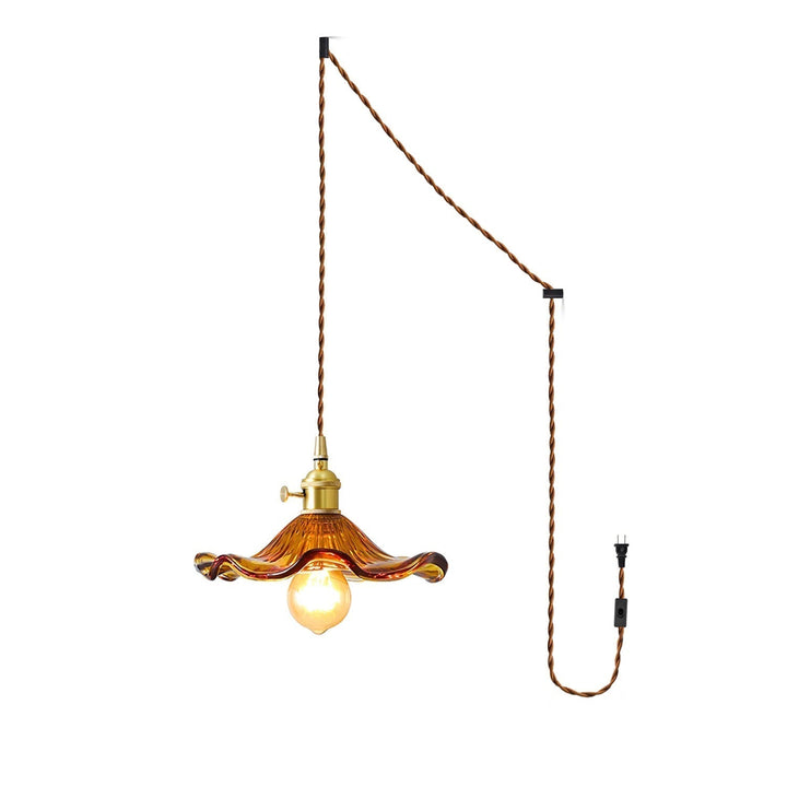 Daphne Lampe Pendante Fleur en Verre Moderne - Neutralighting