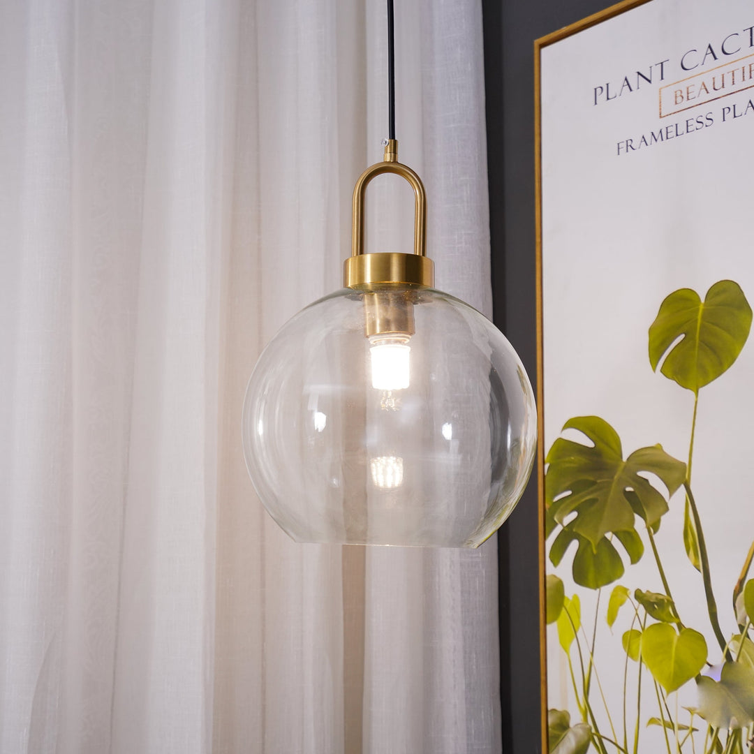 Solara Suspension en Verre Givré Swag Réglable - Neutralighting