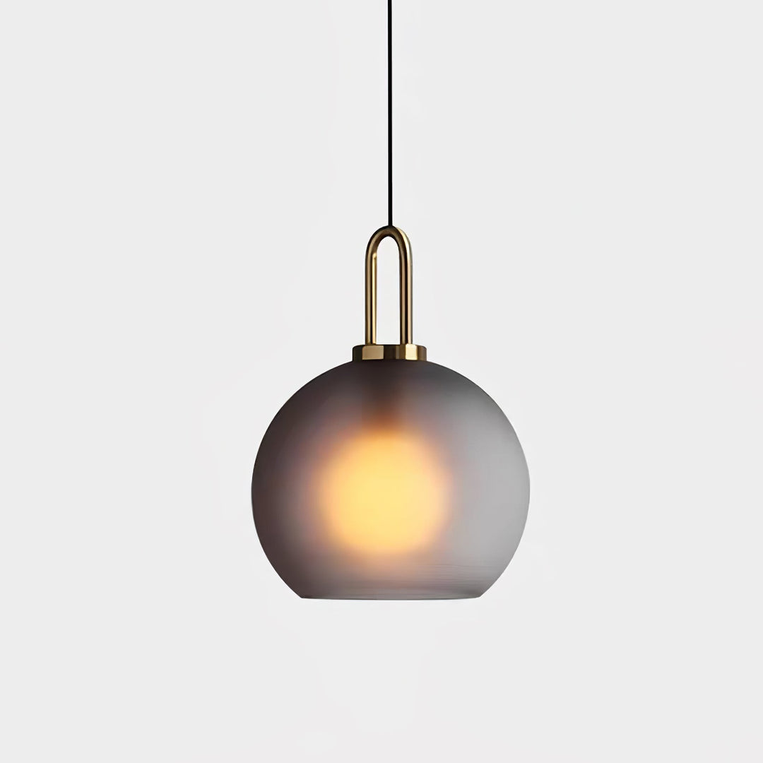 Solara Suspension en Verre Givré Swag Réglable - Neutralighting
