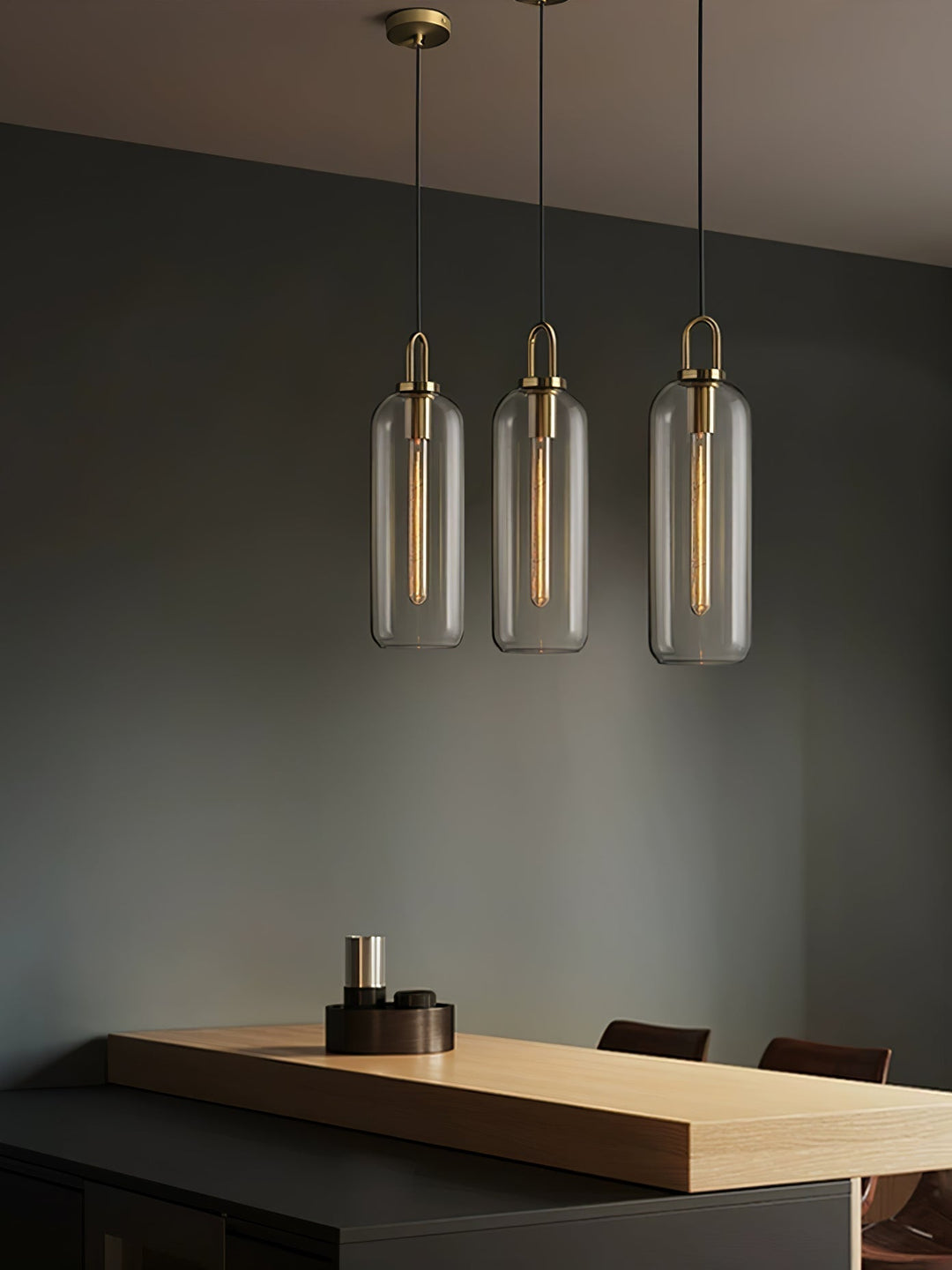 Solara Suspension en Verre Givré Swag Réglable - Neutralighting