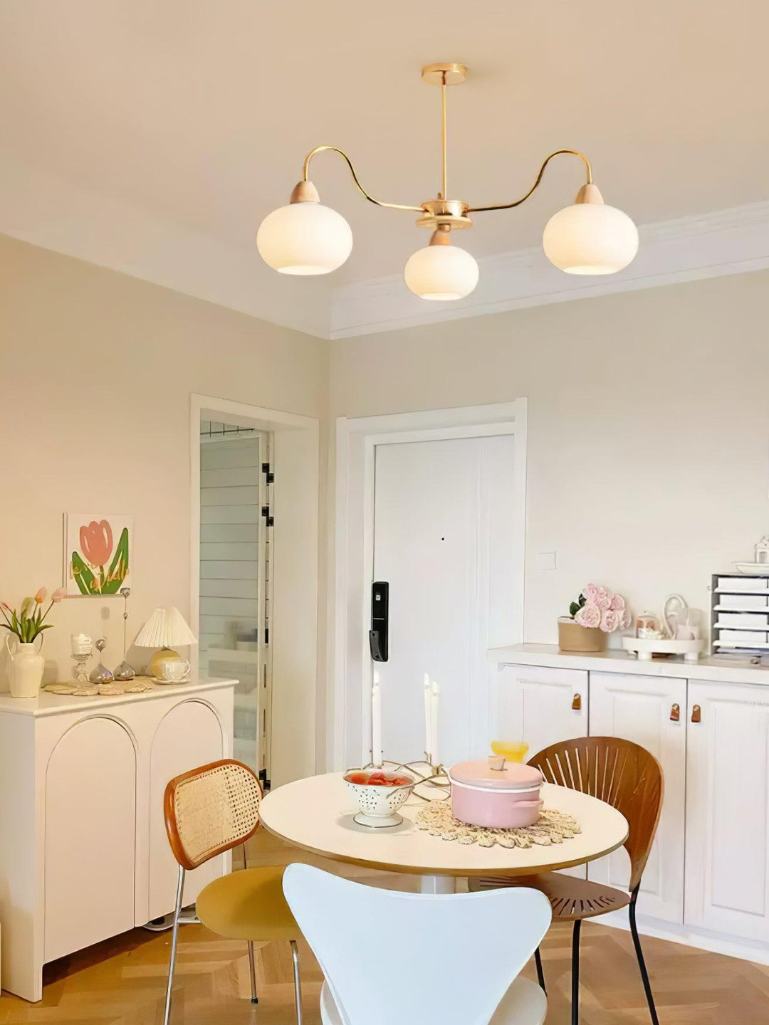 Zevena Chandelier en Verre Élégant et Luxueux - Neutralighting