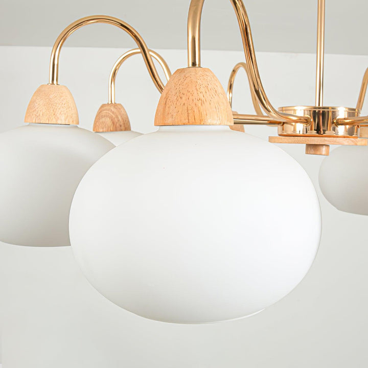 Zevena Chandelier en Verre Élégant et Luxueux - Neutralighting