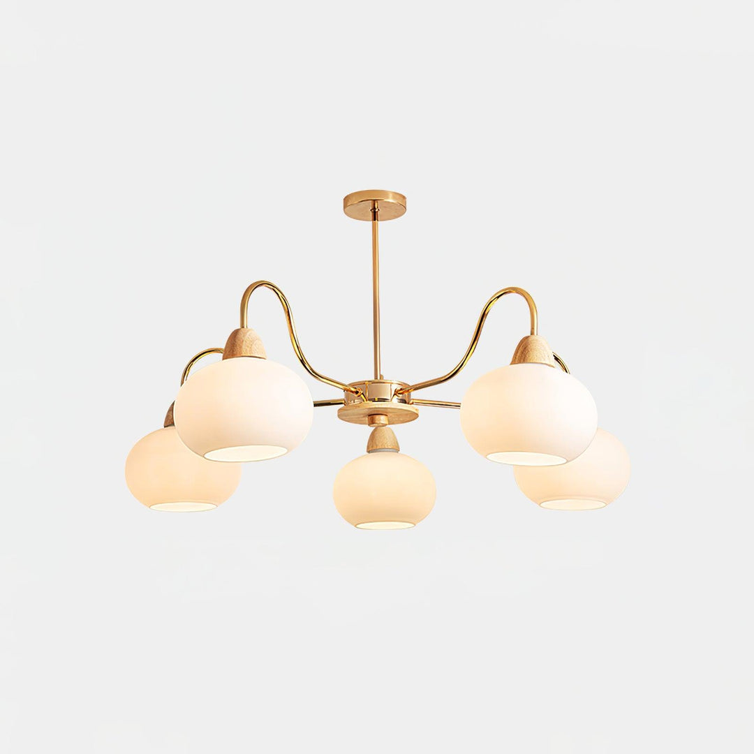 Zevena Chandelier en Verre Élégant et Luxueux - Neutralighting