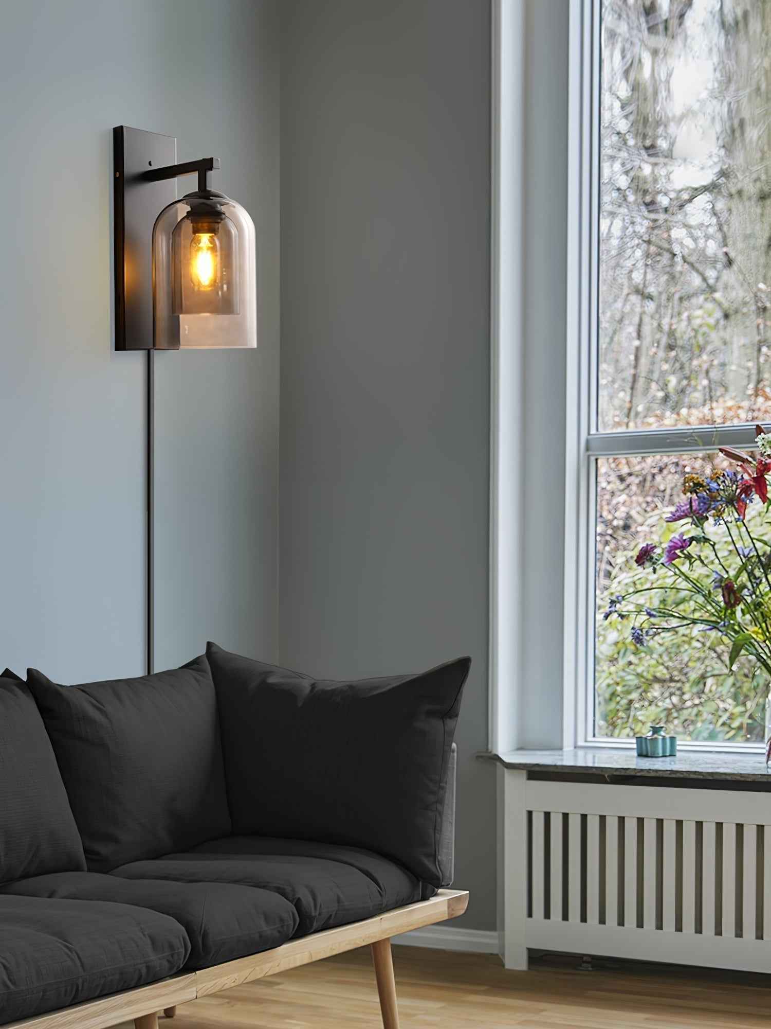 Lampe Mora en Verre – Design Contemporain