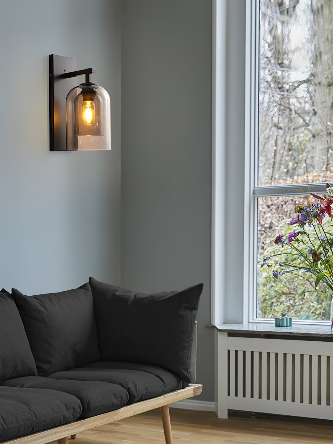 Monroe Applique Murale Tubulaire en Verre Art Nordic Premium - Neutralighting