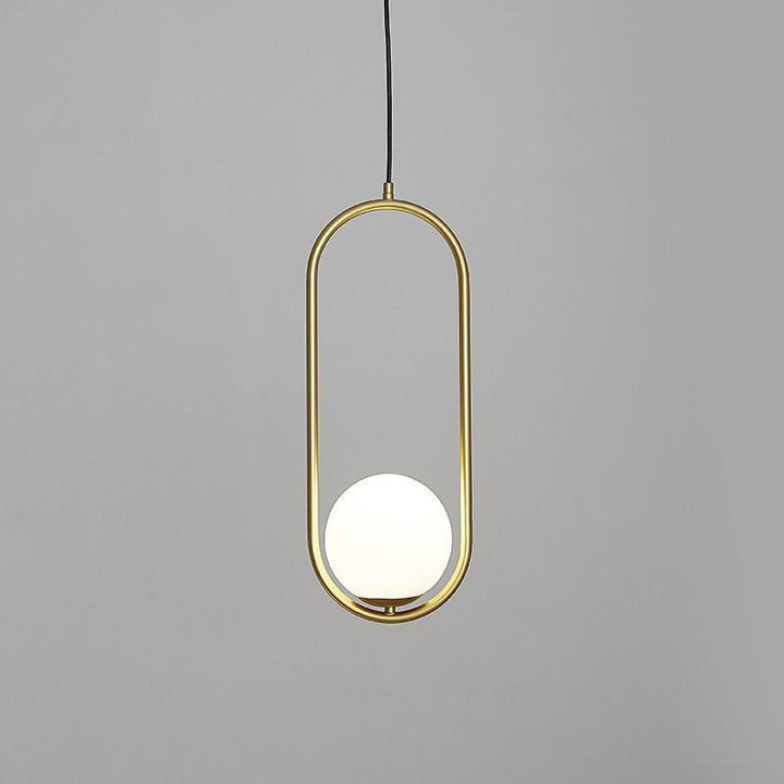 Ellipse Suspension Contemporaine en Laiton - Neutralighting