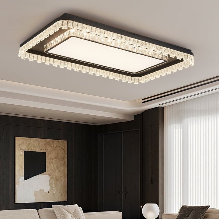 Nythee Plafonnier Moderne Minimaliste de Luxe en Cristal - Neutralighting