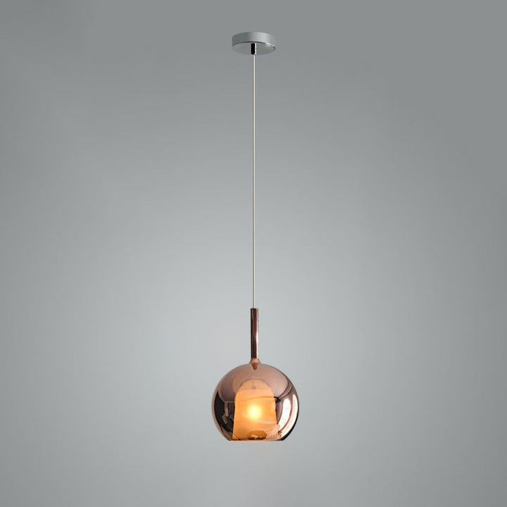 Lustra Suspension en Verre Fumé Rond - Neutralighting
