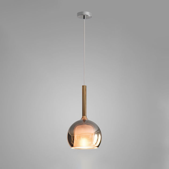 Lustra Suspension en Verre Fumé Rond - Neutralighting