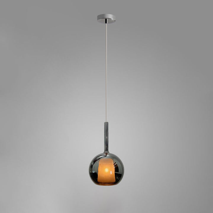 Lustra Suspension en Verre Fumé Rond - Neutralighting